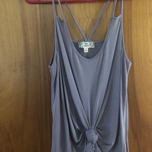 Periwinkle/lavender strappy tank